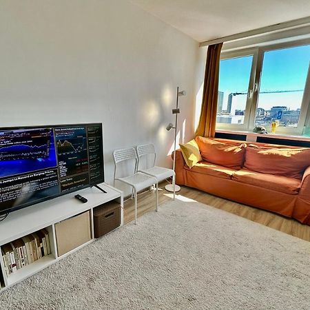 Super Apartament Brown 2X Metro Nowy Wifi Netflix Spotify Panorama Miasta Warschau Exterior foto