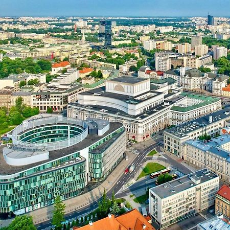 Super Apartament Brown 2X Metro Nowy Wifi Netflix Spotify Panorama Miasta Warschau Exterior foto