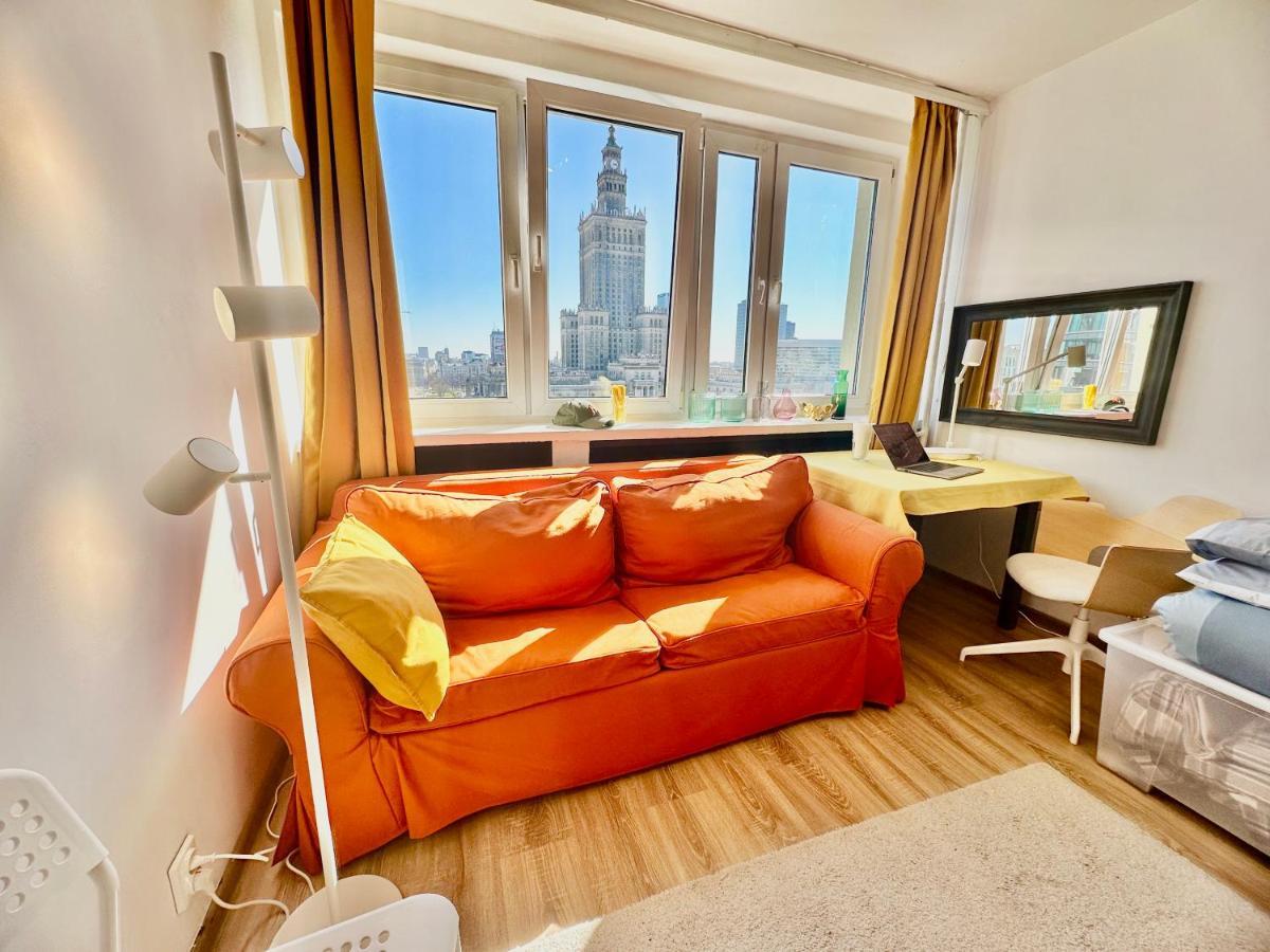 Super Apartament Brown 2X Metro Nowy Wifi Netflix Spotify Panorama Miasta Warschau Exterior foto