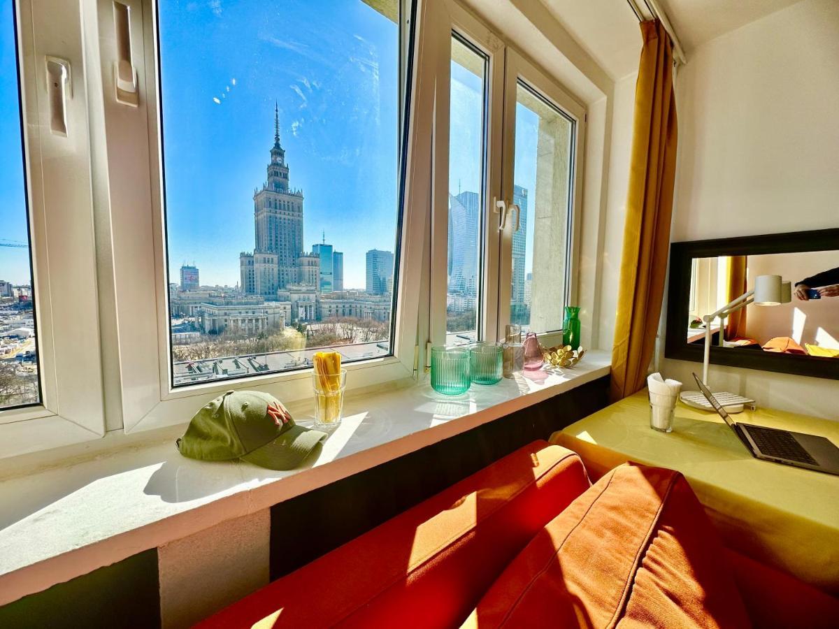 Super Apartament Brown 2X Metro Nowy Wifi Netflix Spotify Panorama Miasta Warschau Exterior foto
